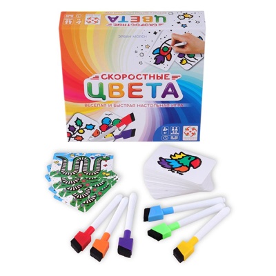 Игра настольная Скоростные цвета Стиль Жизни LS91